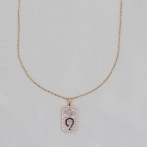 Akrep Burcu 316L Çelik Kolye - Görsel 1