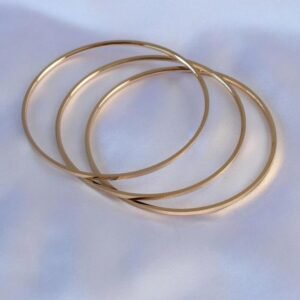 Ajda Model 316L Çelik Bilezik 60 mm Çap - Görsel 1