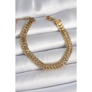 Hasır Zincir Model Kadın Bileklik - Görsel 1