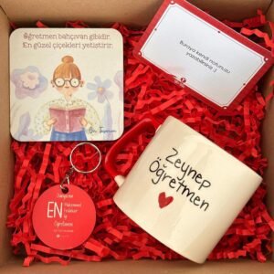 Ögretmen Temali Gala Kupa Hediye Paketi - Görsel 1